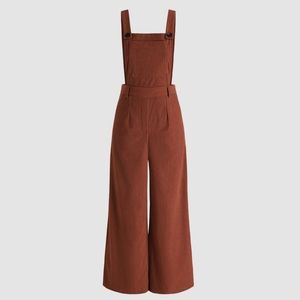 Cider, burnt orange Corduroy Jumpsuit